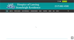 Desktop Screenshot of hospiceoflansing.org